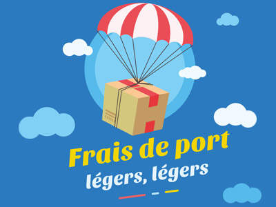 Des frais de port riquiqui