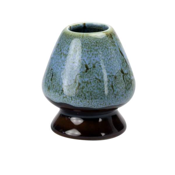 porte fouet à matcha bleu
