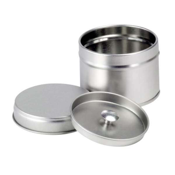 boite à thé en metal double couvercle 25g