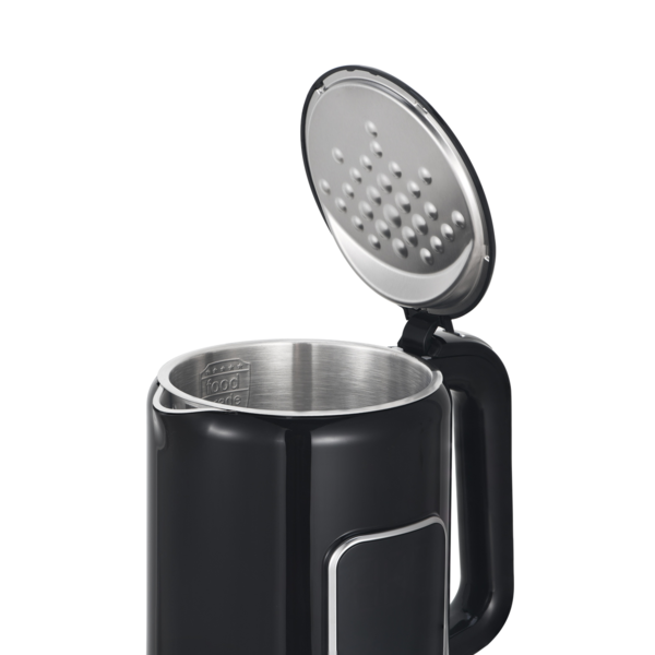 bouilloire électrique à température réglable noire