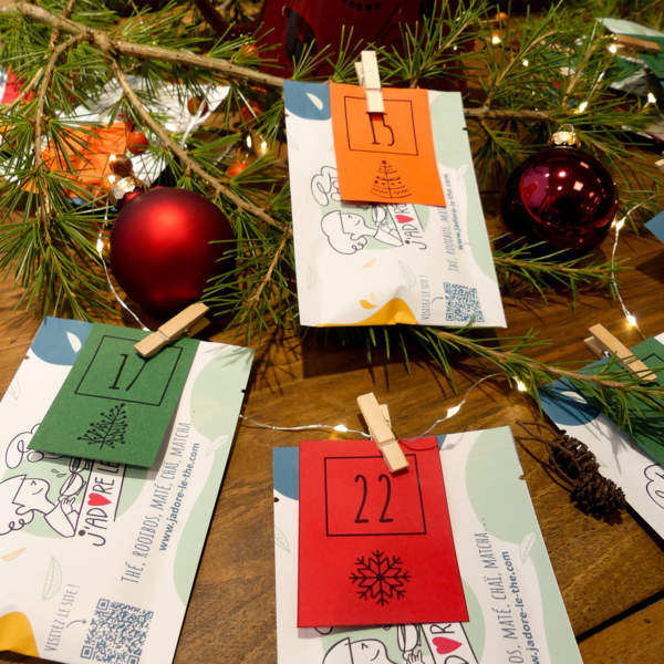 Calendrier de l'Avent de thé