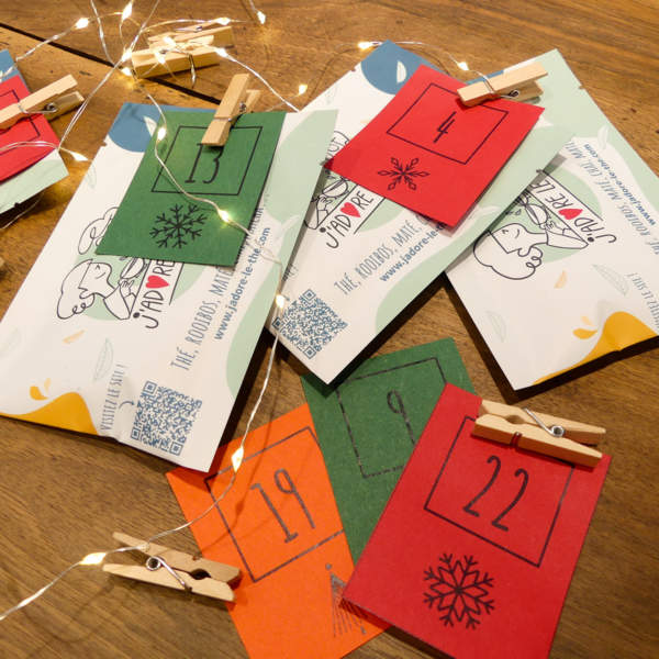 Calendrier de l'Avent de thé