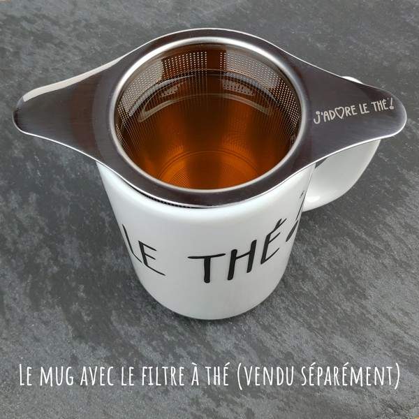 Filtre à thé inox pour mug