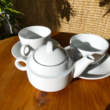 Set Tea for Two théière et deux tasses à thé